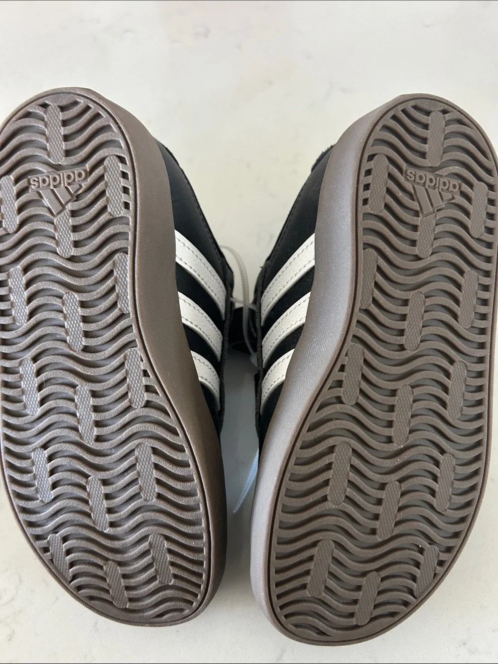 adidas Kids Black Velcro Sneakers